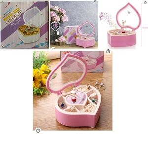 🎄5/$30 NWT Sealed! Forever Love 🎵 Music Box Creative Life white